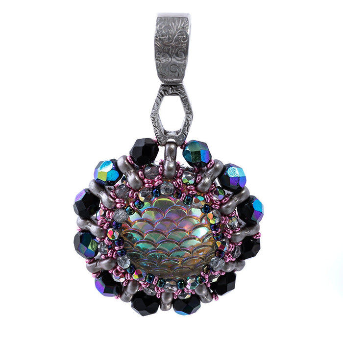 Tilt-A-Whirl Reversible Pendant Kit from Lisa's Bead Designs - Modern Classic - Limited Edition