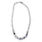 Captured Chain Maille Necklace - White Porcelain Agate