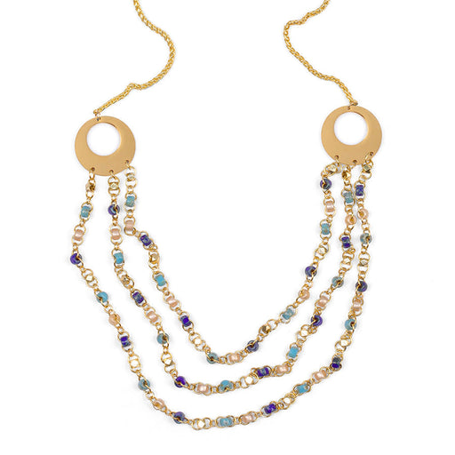 Mahal 3 Layer Adjustable Necklace Kit - Golden Morning Sky - Limited Edition