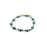 Treasure Trove Gemstone Coin Bracelet Kit - Gold with Aqua Impression Jasper - Limited Edition