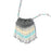 Cortina Fringe Bib Necklace Kit Limited Edition - Turquoise and Cream