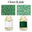 Kumihimo Bracelet Kit #19 - Clover & Jade