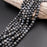 Larvikite 6mm Faceted Round Bead Strand