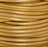 Leather Cord USA Metallic Gold Round Leather Cord, 1.5mm (Yard)