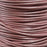 Leather Cord USA Metallic Mystique Pink Round Leather Cord, 1.5mm (Yard)