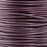 Leather Cord USA Metallic Berry Round Leather Cord, 1.5mm (Yard)