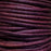 Leather Cord USA Natural Violet Round Leather Cord, 1.5mm (Yard)