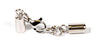 Leather Cord USA Glu-N-Go Stainless Steel End Cap, 3mm