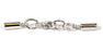 Leather Cord USA Glu-N-Go Stainless Steel End Cap, 2mm