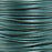 Leather Cord USA Metallic Truly Teal Round Leather Cord, 0.5mm (Yard)