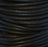 Leather Cord USA Natural Black Round Leather Cord, 1mm (Yard)