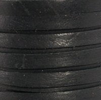 Leather Cord USA Black Deertan Lace, 3mm (Foot)