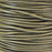 Leather Cord USA Metallic Mehandi Round Leather Cord, 1mm (Yard)