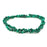 Malachite Diamond Cut, Faceted 4mm Round - 15-16 Inch