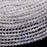 Natural Blue Rainbow Moonstone 2mm Faceted Round Bead Strand - AAA Grade