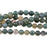 Moss Agate 8mm Round 15-16 Inch