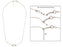 Finished Necklace Chain, Sterling Silver, 22-Inch, Add-A-Bead Cable Chain Necklace