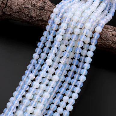 Opalite 8mm Smooth Round Bead Strand