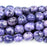 Dakota Stones Purple Crazy Lace Agate 8x10mm Tumble Nugget Bead Strand