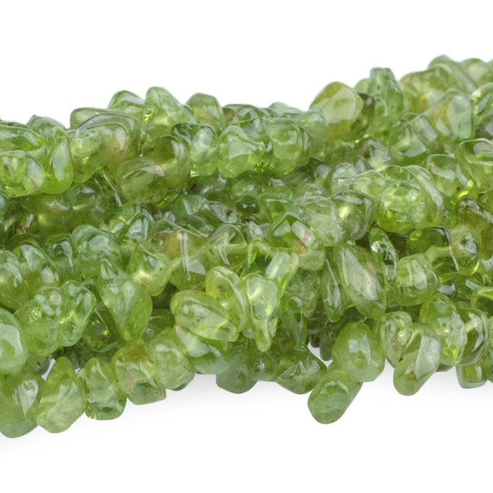 Dakota Stones 6-8mm Peridot Chip Bead Strand