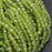 Natural Green Peridot 3mm Micro-Faceted Round Bead Strand - AAA Grade