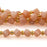 Dakota Stones Peach Moonstone 4 x 6mm Table Cut Cube Corner Drilled 15-16" Bead Strand