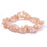 Peach Moonstone 6mm Round Faceted A Grade - 15-16 Inch