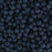 PRECIOSA Czech Glass Bead Strand 4mm, Velvet Black