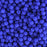 PRECIOSA Czech Glass Bead Strand 4mm, Velvet Blue