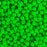 PRECIOSA Czech Glass Bead Strand 4mm, Velvet Neon Green
