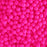 PRECIOSA Czech Glass Bead Strand 4mm, Velvet Neon Pink