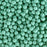 PRECIOSA Czech Glass Bead Strand 4mm, Velvet Soft Turquoise