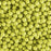 PRECIOSA Czech Glass Bead Strand 4mm, Velvet Soft Yellow