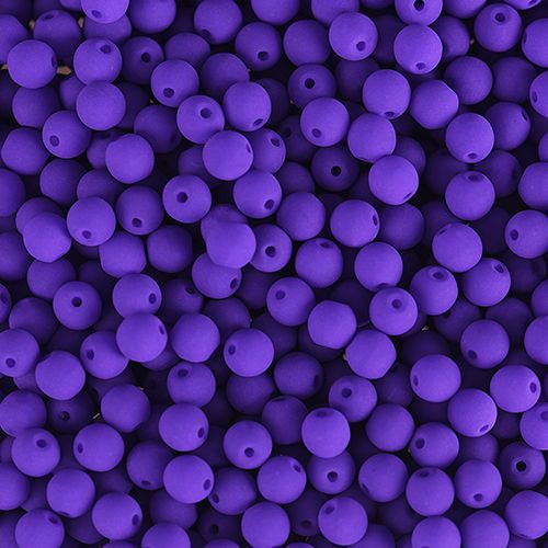 PRECIOSA Czech Glass Bead Strand 4mm, Velvet Violet