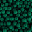 PRECIOSA Czech Glass Bead Strand 6mm, Velvet Petrol