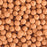 PRECIOSA Czech Glass Bead Strand 6mm, Velvet Soft Orange