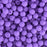PRECIOSA Czech Glass Bead Strand 6mm, Velvet Soft Violet