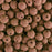 PRECIOSA Czech Glass Bead Strand 8mm, Velvet Cocoa