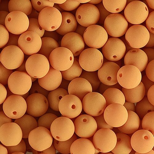 PRECIOSA Czech Glass Bead Strand 8mm, Velvet Mustard Yellow