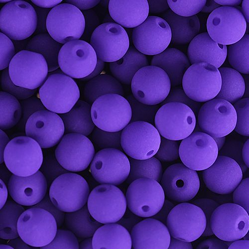 PRECIOSA Czech Glass Bead Strand 8mm, Velvet Violet
