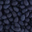 PRECIOSA Czech Glass Drop Bead Strand 6x9mm, Velvet Black