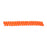 PRECIOSA Czech Glass Drop Bead Strand 6x9mm, Velvet Neon Orange