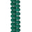 PRECIOSA Czech Glass Drop Bead Strand 6x9mm, Velvet Petrol