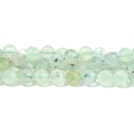 Dakota Stones Gemstone Beads, Prehnite Grade A, Faceted Round 8mm (16 Inch Strand)