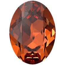 Swarovski 4120 18 x 13mm Oval Fancy Stone Persian Red (1 Piece)