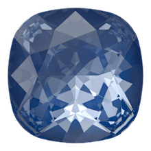 Swarovski 4470 12mm Cushion Fancy Stone Crystal Blue Muse Lux (1 Piece)