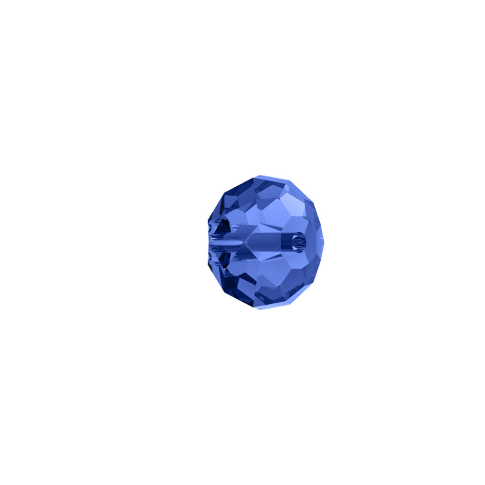 PRESTIGE Crystal, #5040 Briolette Bead 6mm, Dark Sapphire (1 Piece)