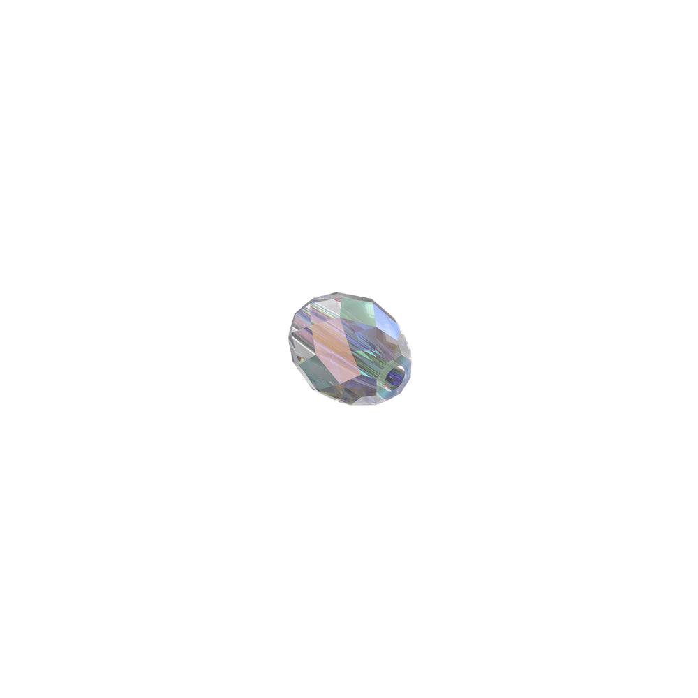 PRESTIGE Crystal, #5044 Olive Bead 9.5x8mm, Crystal AB (1 Piece)