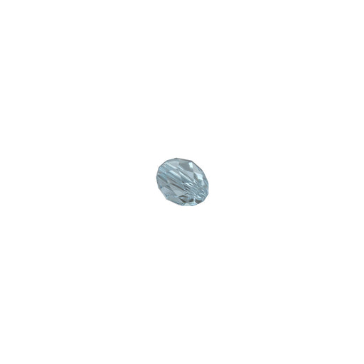 PRESTIGE Crystal, #5044 Olive Bead 7x6mm, Light Turquoise (1 Piece)