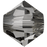 Swarovski 5328 4mm Crystal Bicone Bead Crystal Urban Grey (12 Pieces)